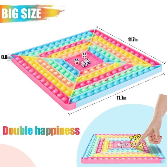 Milestar Big Size Push Bubble Pop Game Fidget Toy - Picture 6 of 10